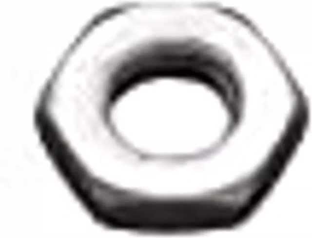 Metalmate Hexagon Lock Nut ZP M16 Grey (Box of 100)