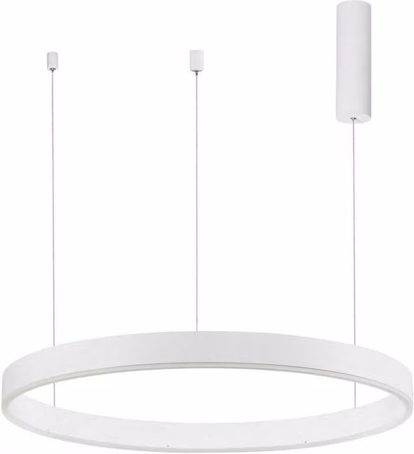 Netlighting Motif Dimmable LED Pendant Light, White, Diameter: 80 cm, 50W, 3684lm