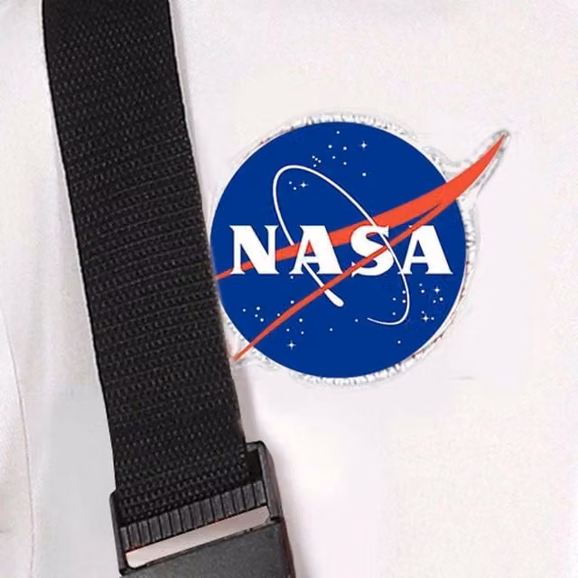 Fiestas Guirca Childrens Astronaut Costume in White and Black