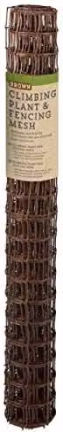 Marco Paul Green Wire Climbing Plant and Fencing Mesh Support, W: 5 m, H: 1 m