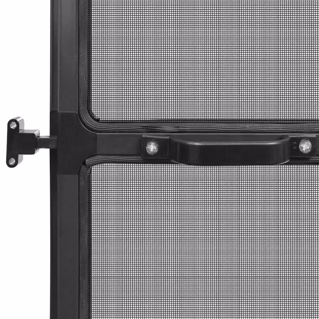 Berkfield Home Hinged Insect Screen for Doors, Anthracite, W: 100 cm, H: 215 cm – 4