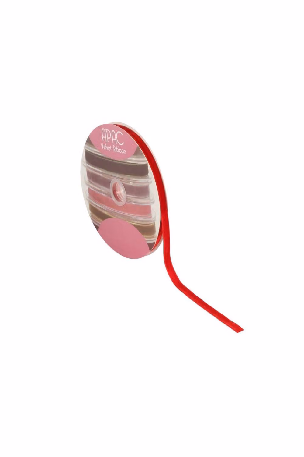 KDMD Bright Red Velvet Ribbon, 2 Pack – 3