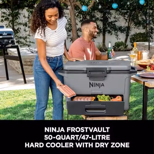 Ninja FrostVault Hard Cooler, 47L, Slate Grey – 2