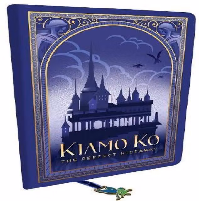 Insight Editions Wicked Kiamo Ko Journal Hardback Book with Ribbon Charm in Multicolour and Blue