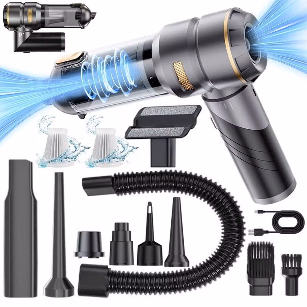NESTLUNE Cordless High Power Handheld Car Vacuum Cleaner, Black – 2