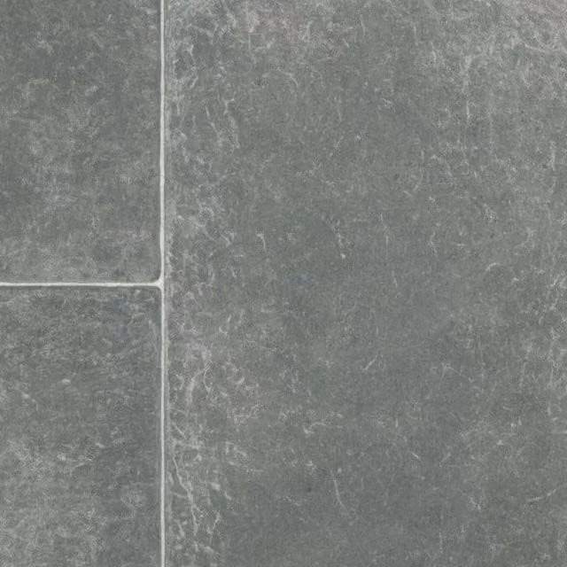 IVC Grey Stone Tile Effect Anti Slip Vinyl Flooring, W: 100 cm, L: 300 cm, Thickness: 0.2 cm