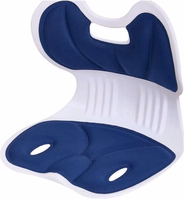 Kelvenix Lower Back Lumbar Support in Navy Blue, W: 100 cm, L: 190 cm