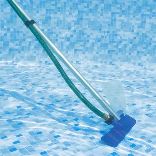 Bestway Flowclear Maintenance Cleaning Kit for Above Ground Pools, 2.03 m, White, Grey and Blue – 3