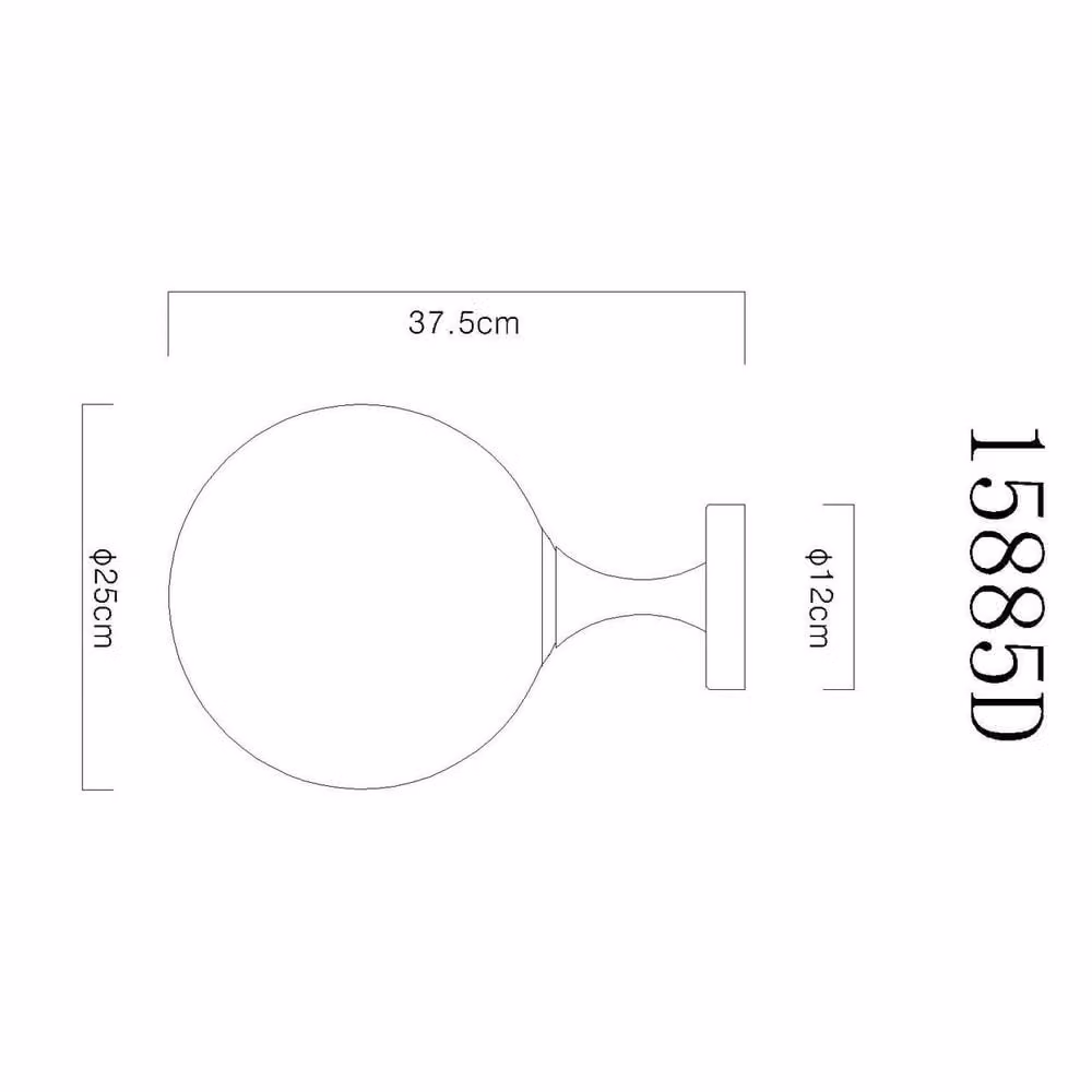 Netlighting Dalton Globe Ceiling Light in Matt Black with Smoke Glass Sphere Shade, E27 – 3