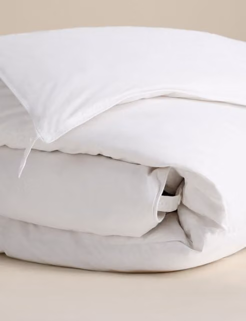 M&S White Duck Feather and Down 10.5 Tog Breathable Winter Duvet