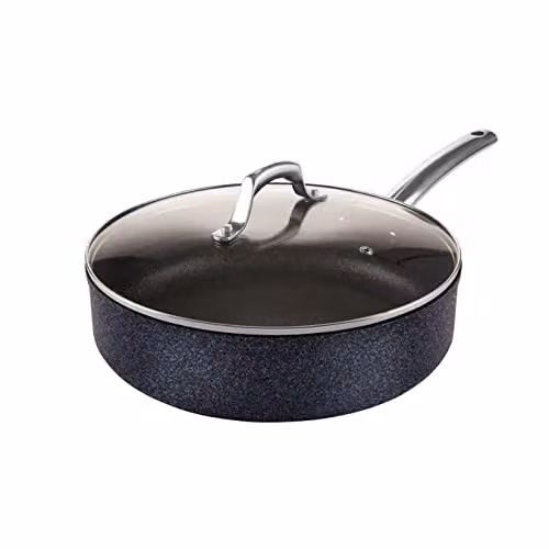 Tower Trustone Pro T800033 Non-Stick Multi-Pan, 28cm, Purple and Black, 4.5 l