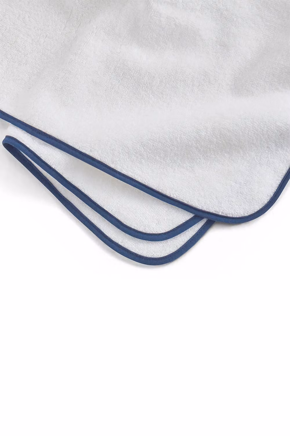 CHRISTY Baby Super Soft Cotton Towel Bale 3 Piece Set in Blue and White – 2