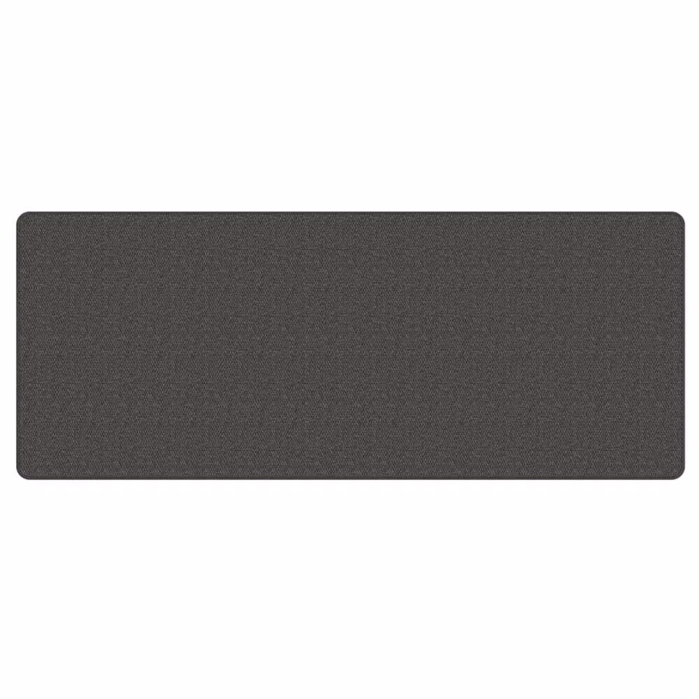 Berkfield Home Sisal Look Carpet Runner in Anthracite Grey, W: 80 cm x L: 200 cm – 1