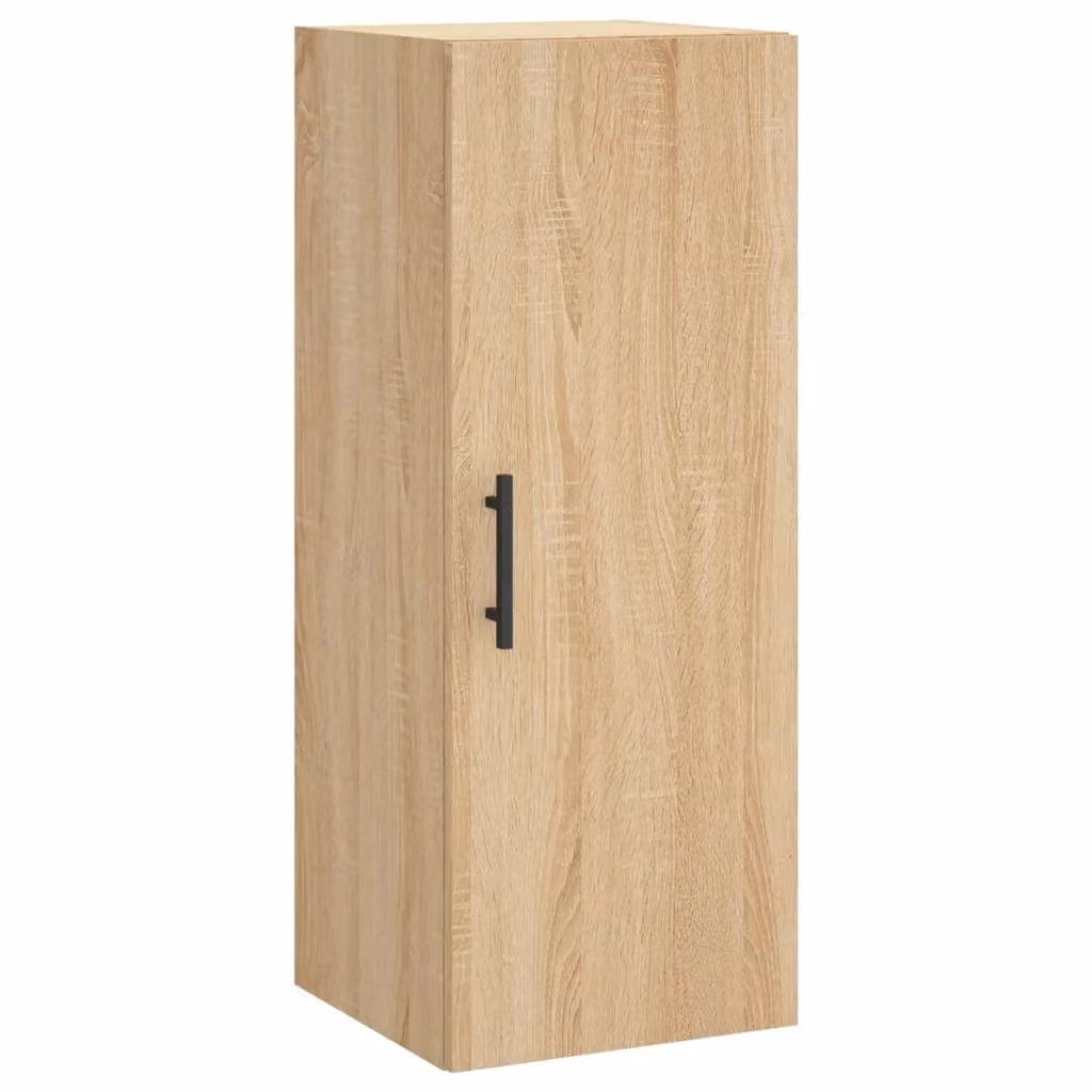 Berkfield Home Sonoma Oak Wall Mounted Cabinet in Brown, W/D/H: 34.5 x 34 x 90 cm – 2