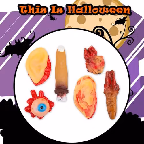 VFM e-Store Multicolour Halloween Severed Body Parts Party Props – 7