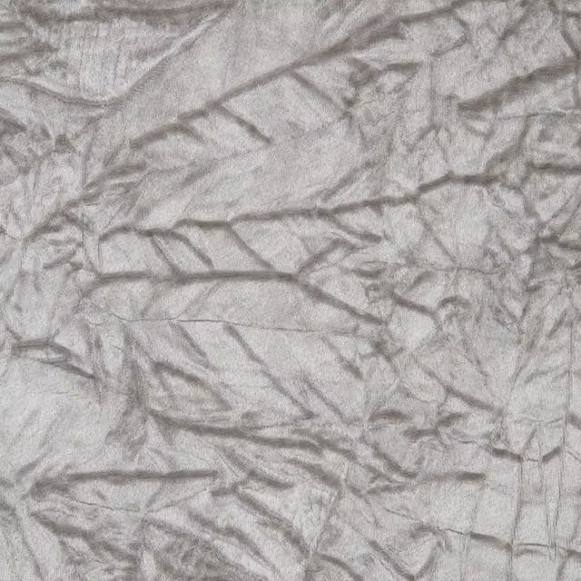 Clarke & Clarke Sylvana Fabric in Silver and Grey