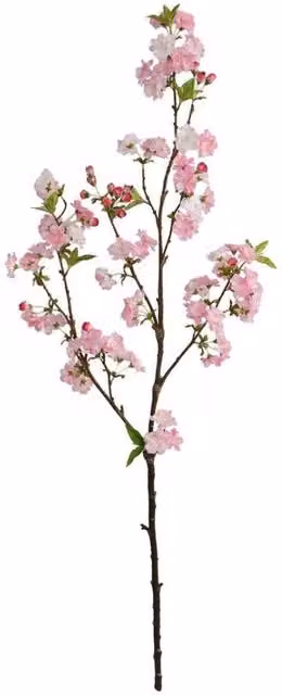 KDMD Botanica Pink Cherry Blossom Artificial Floral Arrangement, Height: 113 cm