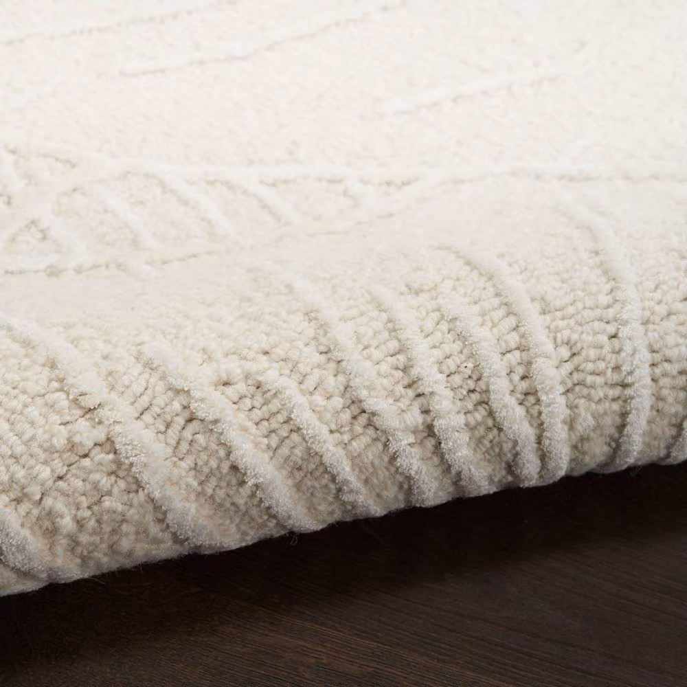 The Rug Shop UK Cream Modern Abstract Rectangular Rug, W: 250 cm, D: 350 cm – 5