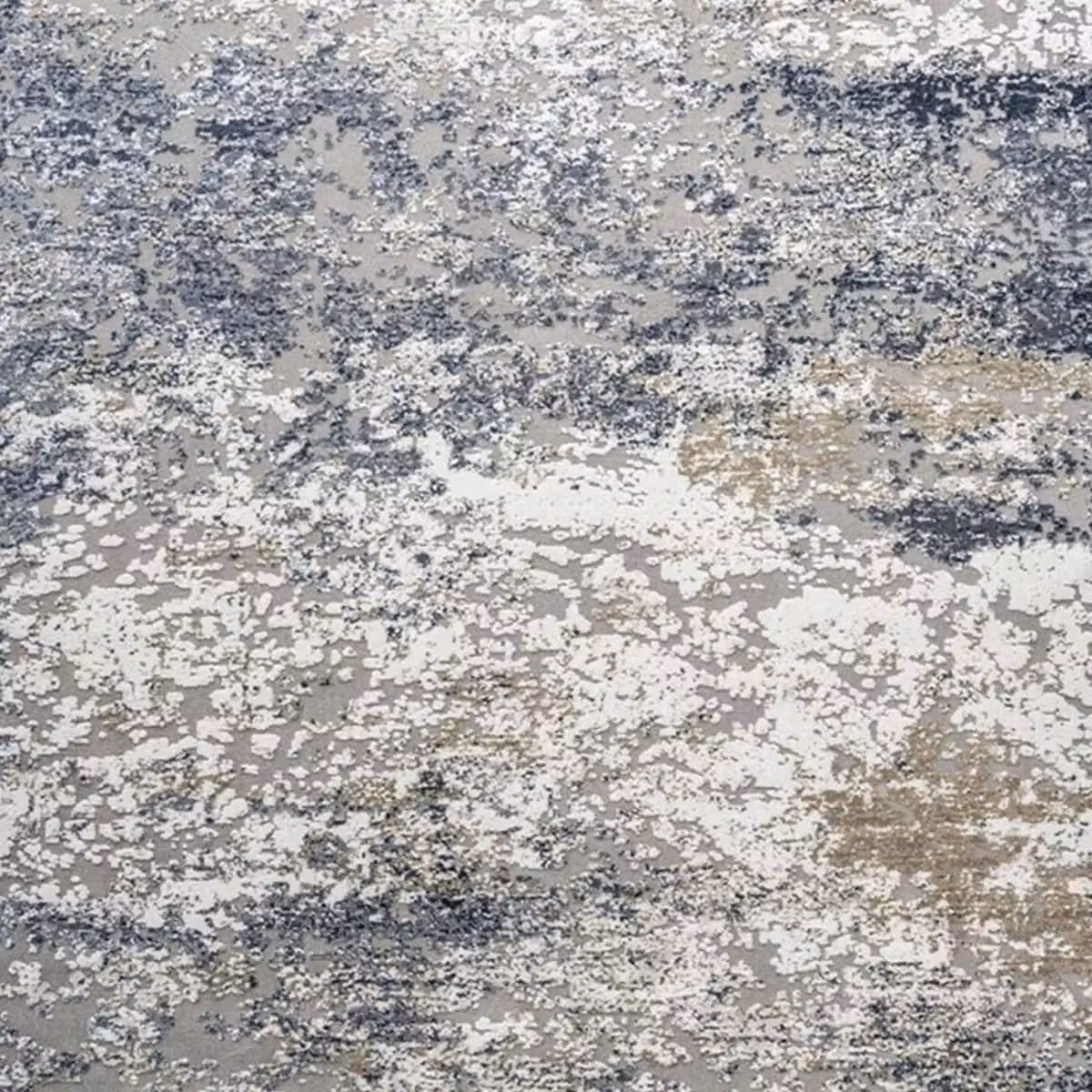 The Rug Shop UK Abstract Blue Modern Machine Woven Easy Care Area Rug W: 160 cm, D: 230 cm