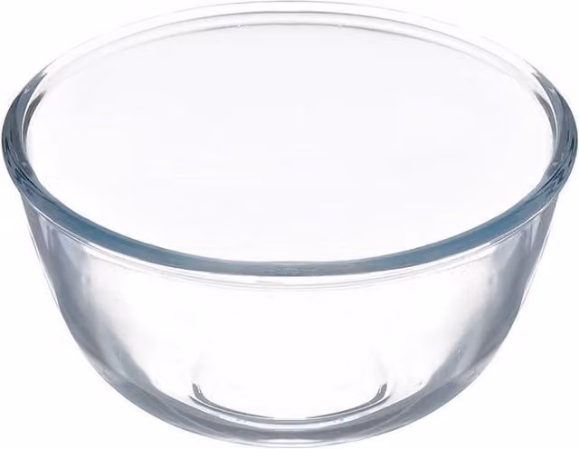 Pyrex Classic Round Glass Mixing Bowl in Transparent, 2 l