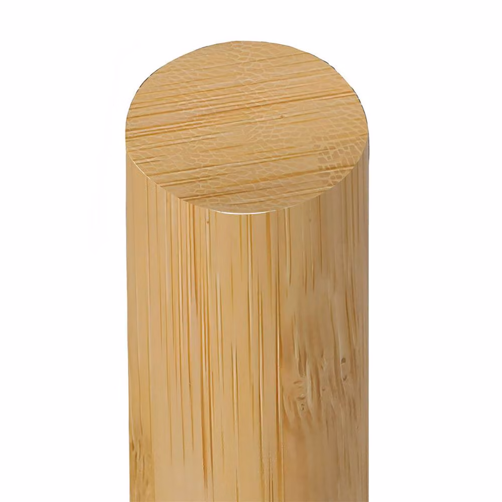 Levede Bamboo Adjustable Plant Stand in Natural Brown and Beige – 4