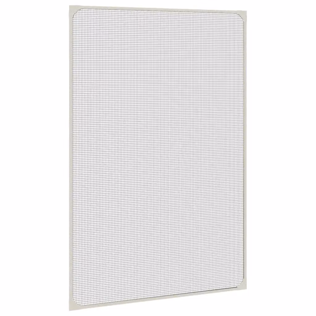 Berkfield Home Magnetic Fibreglass Insect Screen for Windows, White, W: 80 cm, H: 120 cm – 2