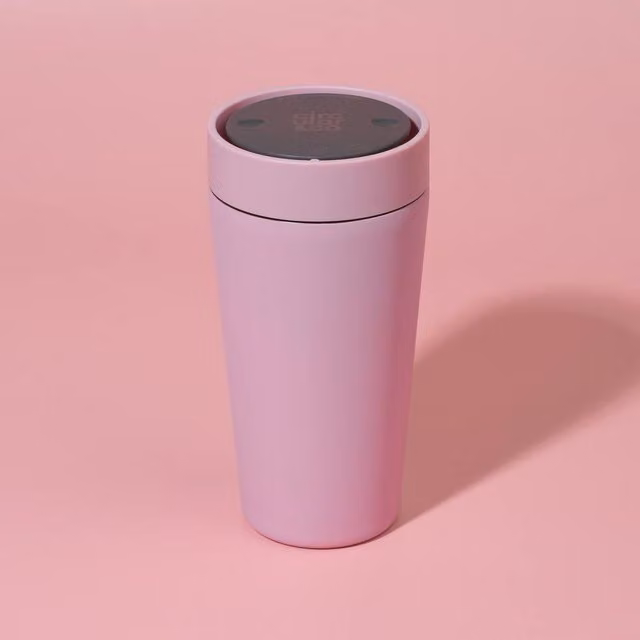 Circular & Co Insulated Stainless Steel Travel Mug, 8.4oz, Pink – 1
