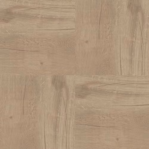 Arthouse Self-Adhesive Wood-Look Floor Tiles in Sand and Beige, W/D: 30.5 x 30.5 cm, 10 Tiles Per Pack
