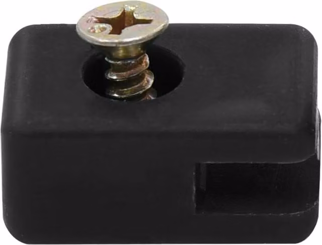Berkfield Home Garden Fence Wire Holder with Screws, 100 Sets, Anthracite