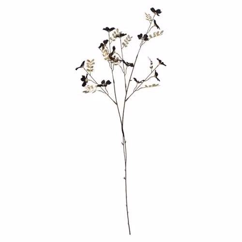 VFM e-Store Black Christmas Daisy Spray Floral Decoration, H 91 cm x W 29 cm – 1