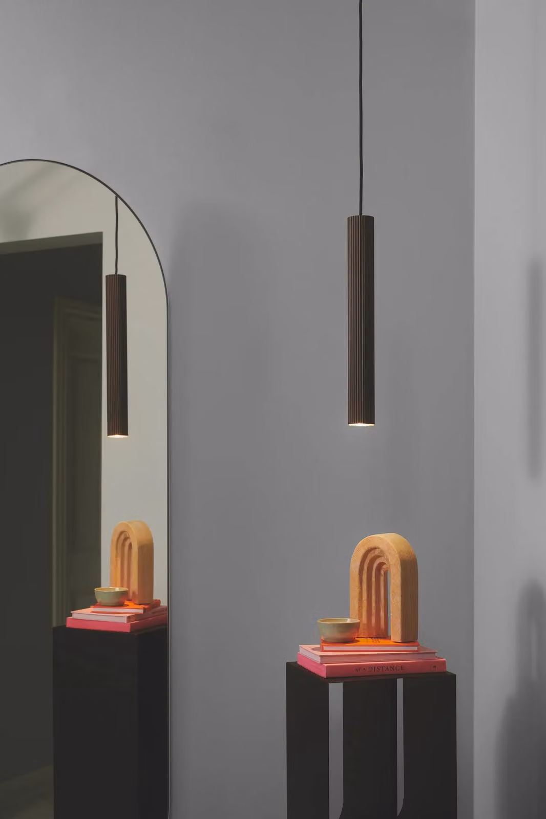 Nordlux Vico Suspended Pendant Light, Brown Metallic Metal, GU10 – 3