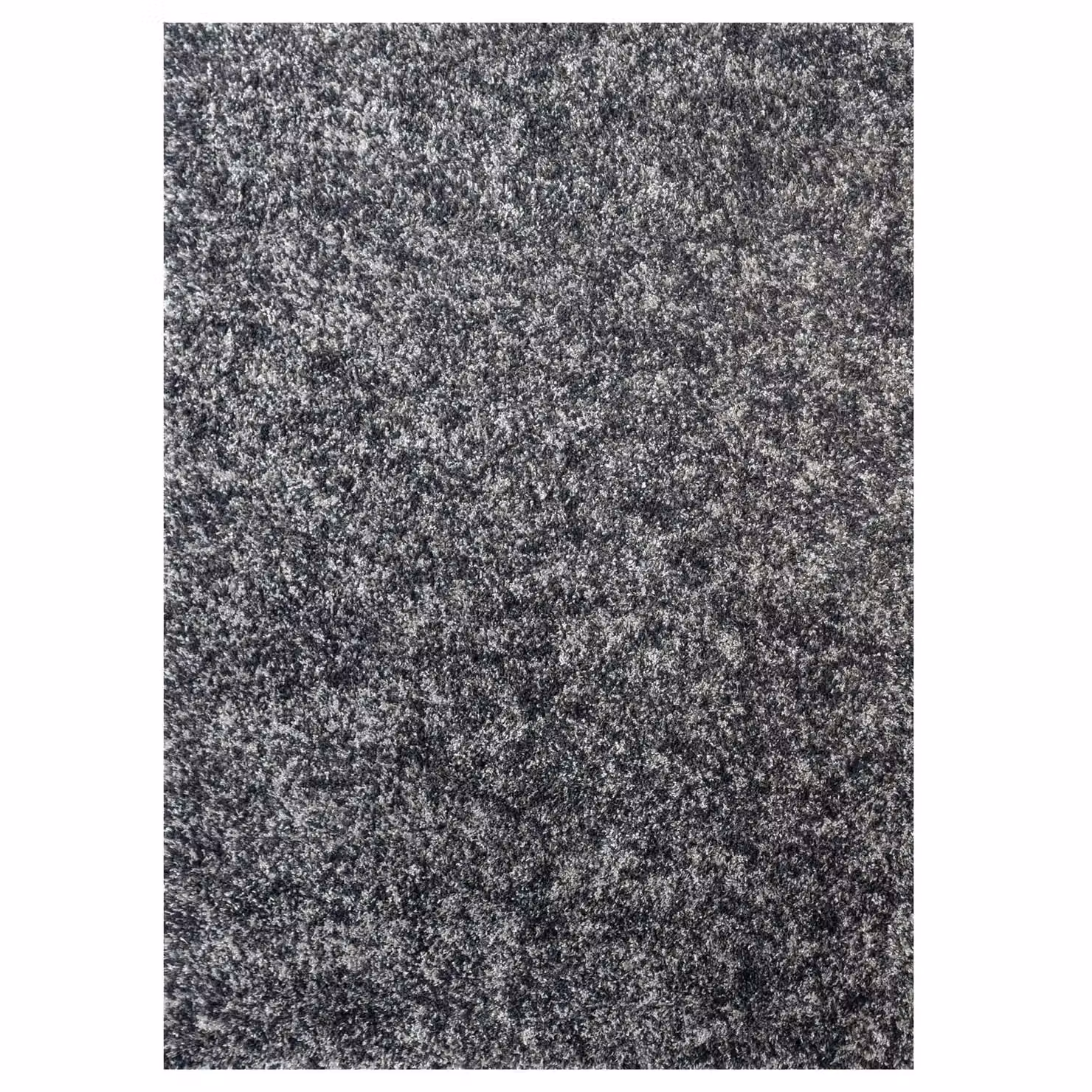 Kukoon Grey Charcoal Super Soft Shaggy Area Rug in Stone W: 200 cm, D: 290 cm – 2