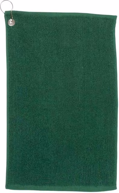 Towel City Luxury Golf Towel in Green – 1