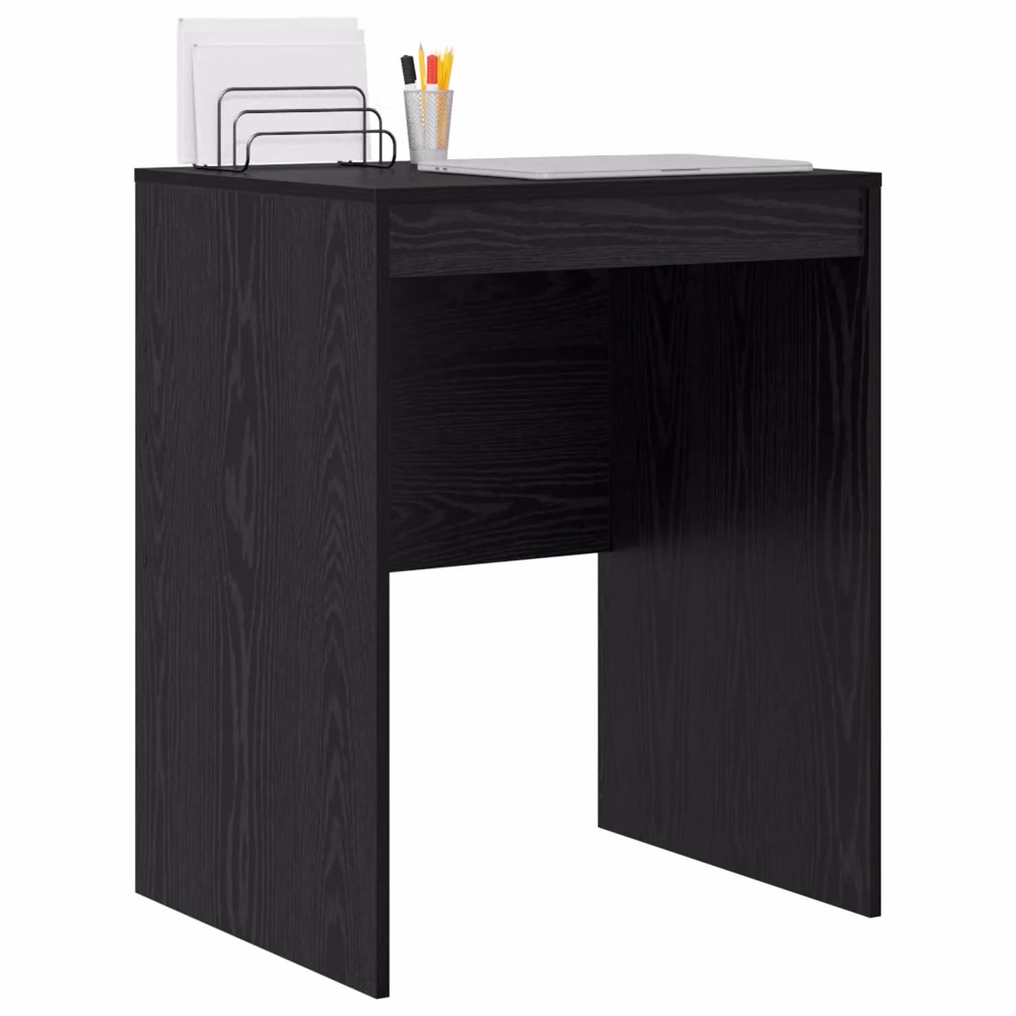 Berkfield Home Writing Desk in Black Oak, W/D/H: 60 x 50 x 76 cm – 2