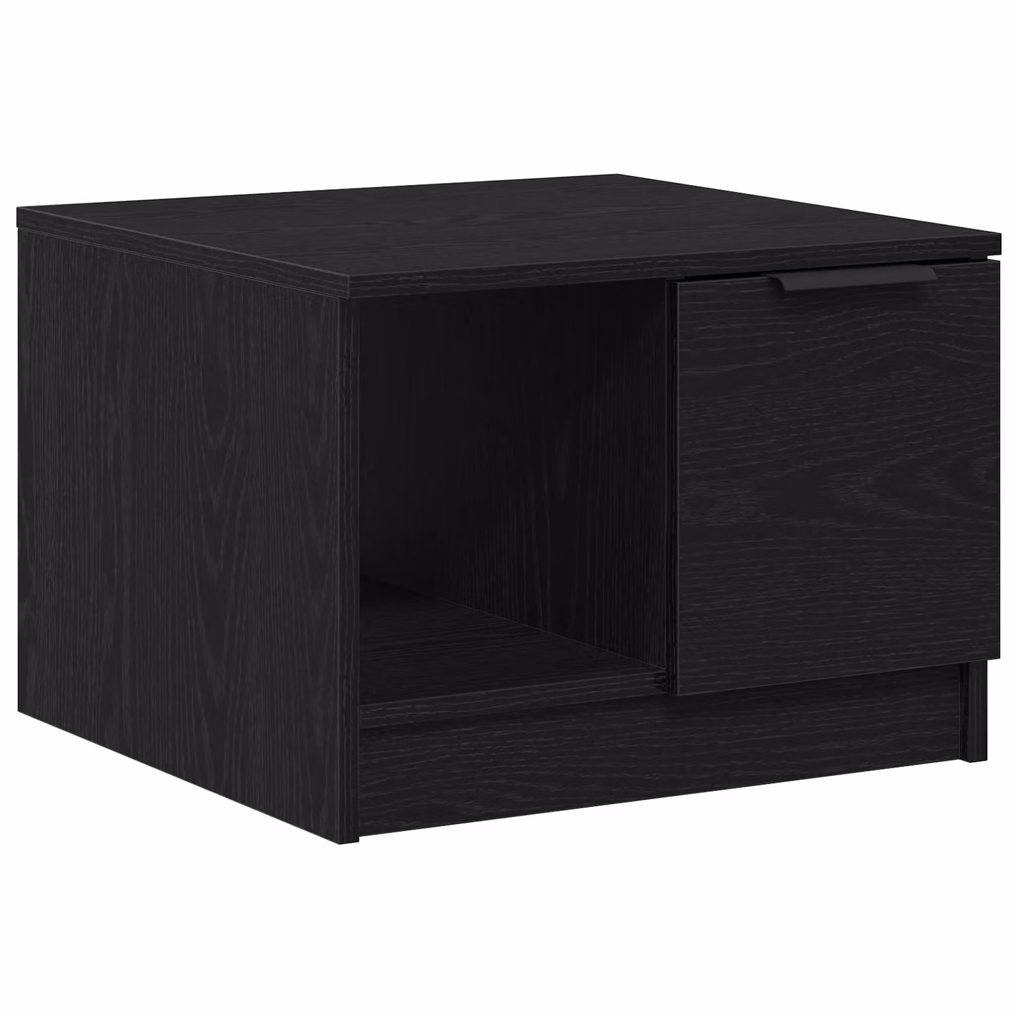 Berkfield Home Black Oak Coffee Table, W/D/H: 50 x 50 x 36 cm – 2