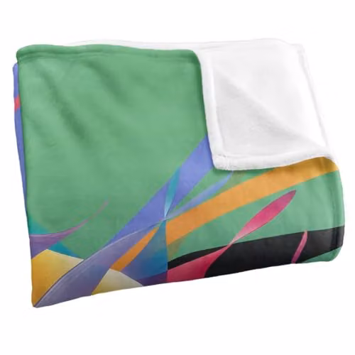 JQ Licensing Royce Mcclure Angel Fish Kiss Super Soft Silky Touch Fleece Throw Blanket, Multicolour, W: 91 cm, D: 147 cm – 3