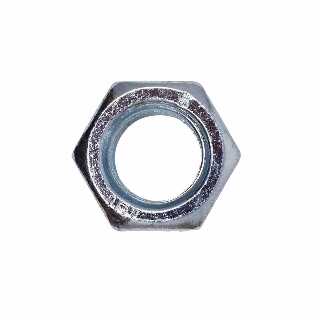 Metalmate M20 Hexagon Full Nut, Silver Galvanised Steel, Pack of 25 – 2