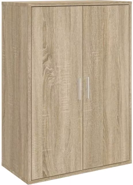 Berkfield Home Sonoma Oak Sideboard in Light Brown, W/D/H: 60 x 31 x 84 cm – 1
