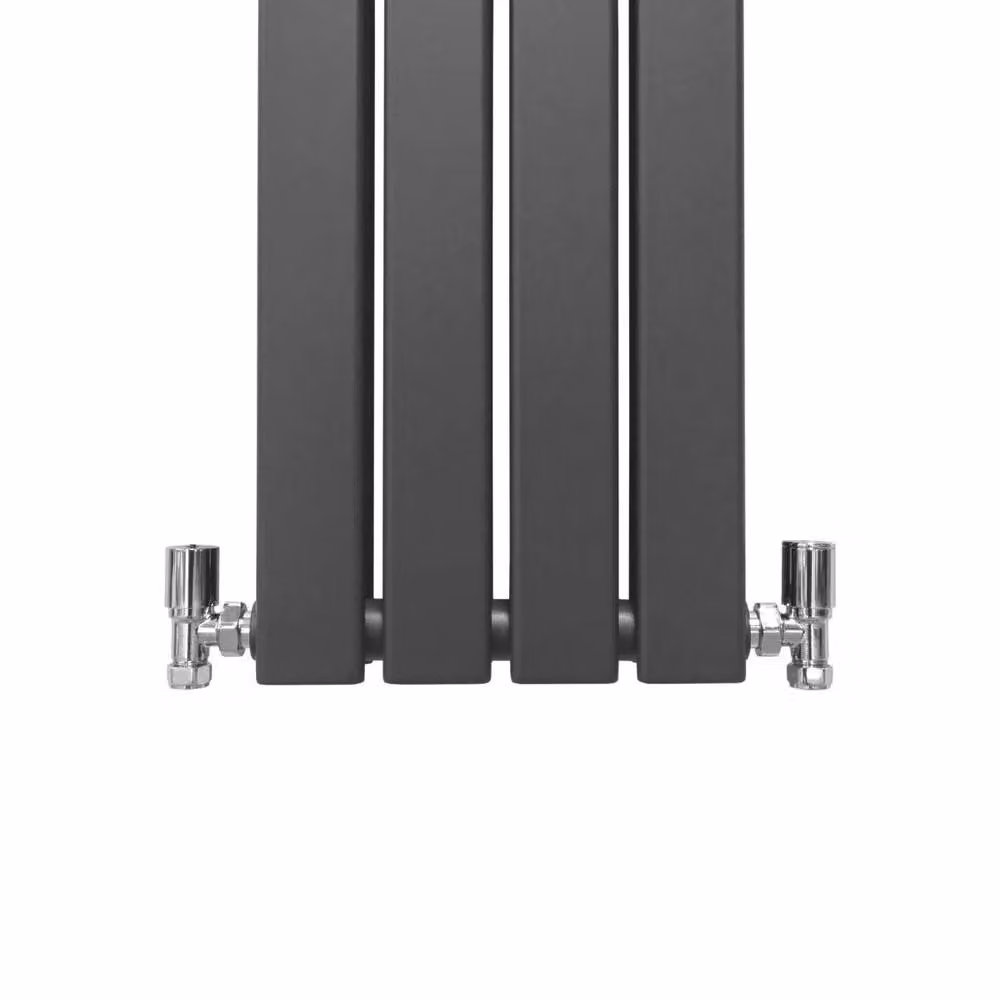 Monstershop Designer Steel Flat Panel Radiator in Anthracite Grey, H 180 cm x W 28 cm x D 1.5 cm – 3