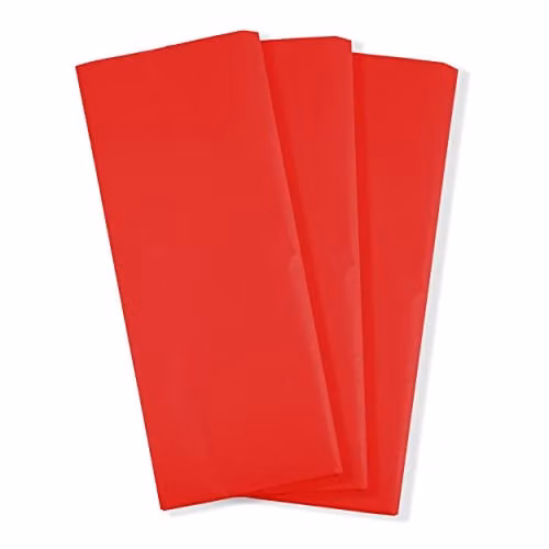 Eurowrap Red Tissue Paper, 6 Sheets