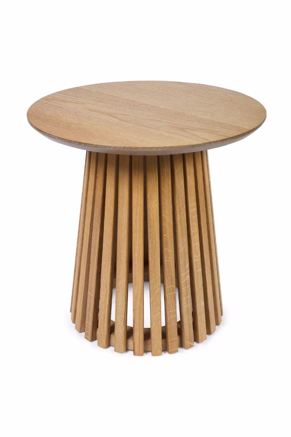 Julian Bowen Ollie Round Side Table in Light Oak – 2