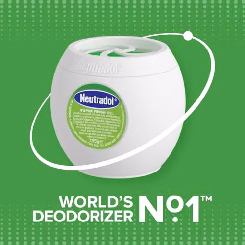 Neutradol Gel Odour Destroyer Super Fresh 140 g White – 2