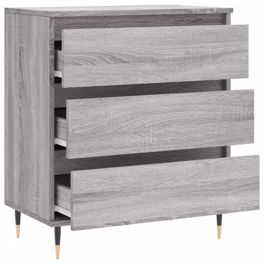 Berkfield Home Grey Sonoma Sideboard, W/D/H: 60 x 35 x 70 cm – 3