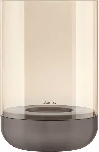 Blomus CALMA Lantern in Bronze Metal and Glass