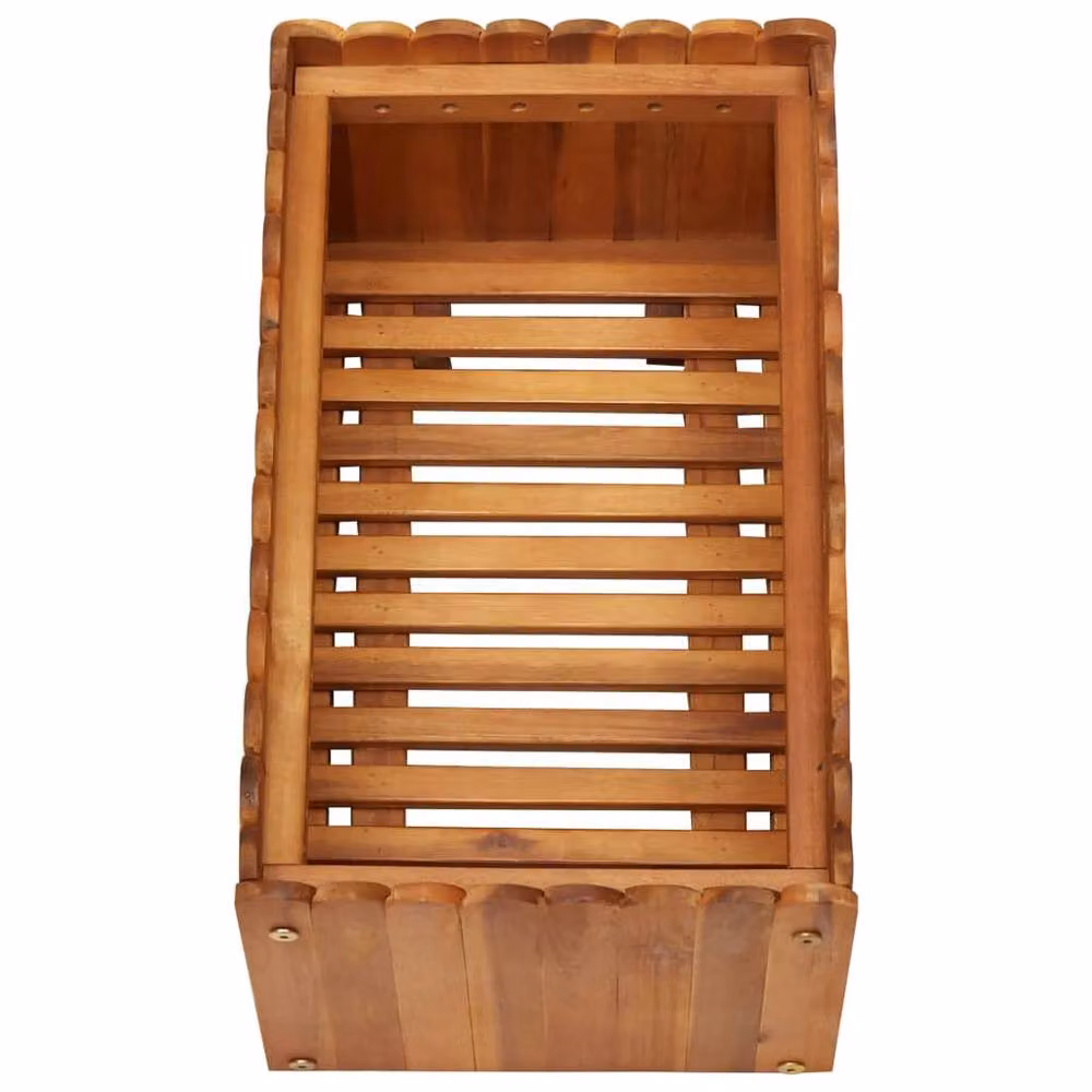 Berkfield Home Garden Raised Bed in Brown Solid Acacia Wood W/D/H: 50 x 30 x 25 cm – 3