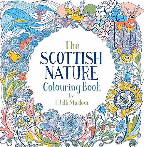 Birlinn The Scottish Nature Colouring Book, Multicolour Paper Edition