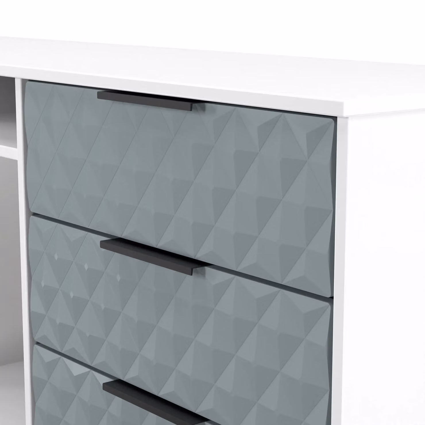 2 U Islay Ready Assembled 6 Drawer Sideboard in Duck Egg Blue – 3