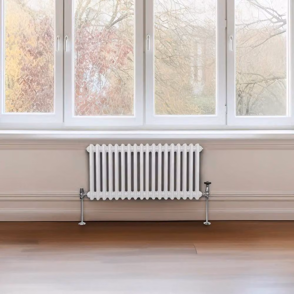 Monstershop Traditional 2 Column Steel Radiator, White, W/D/H: 30.0 x 83.2 x 7.0 cm – 2
