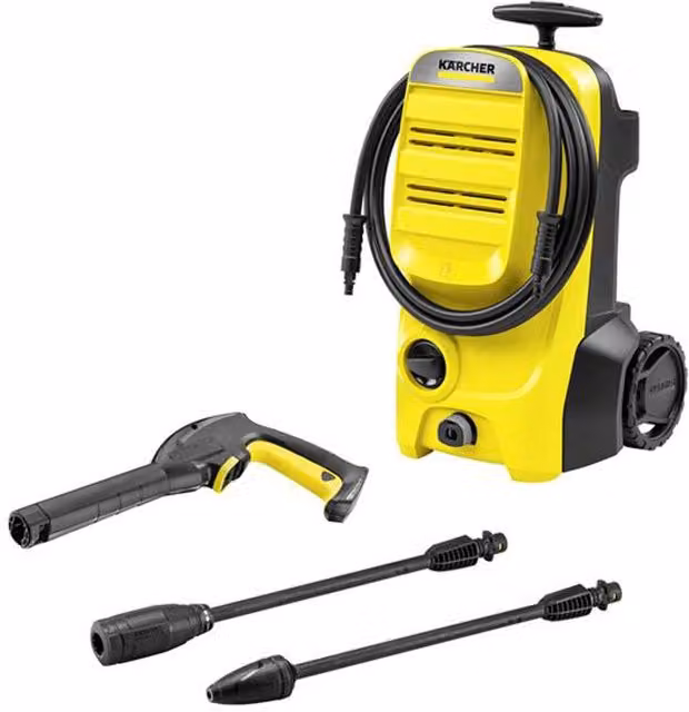 Kärcher K 4 Classic Pressure Washer, 130 bar, Grey