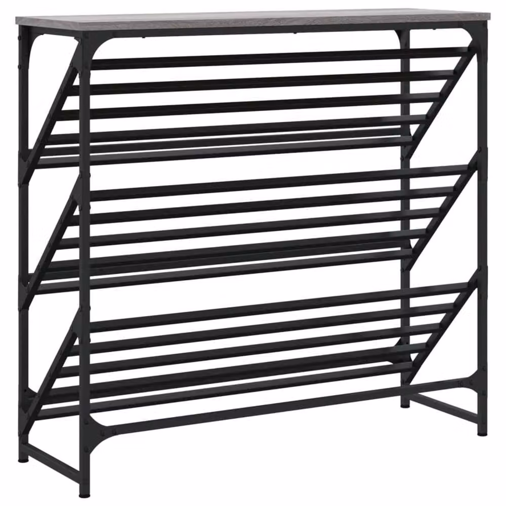Berkfield Home Grey Sonoma Shoe Rack, W/D/H: 90 x 30 x 85 cm – 6